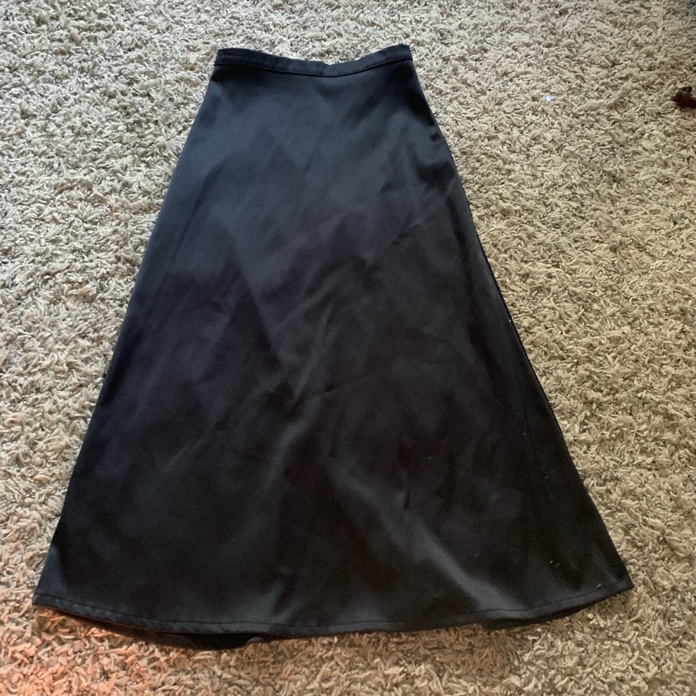 COPY - Concert Black satin Ball skirt